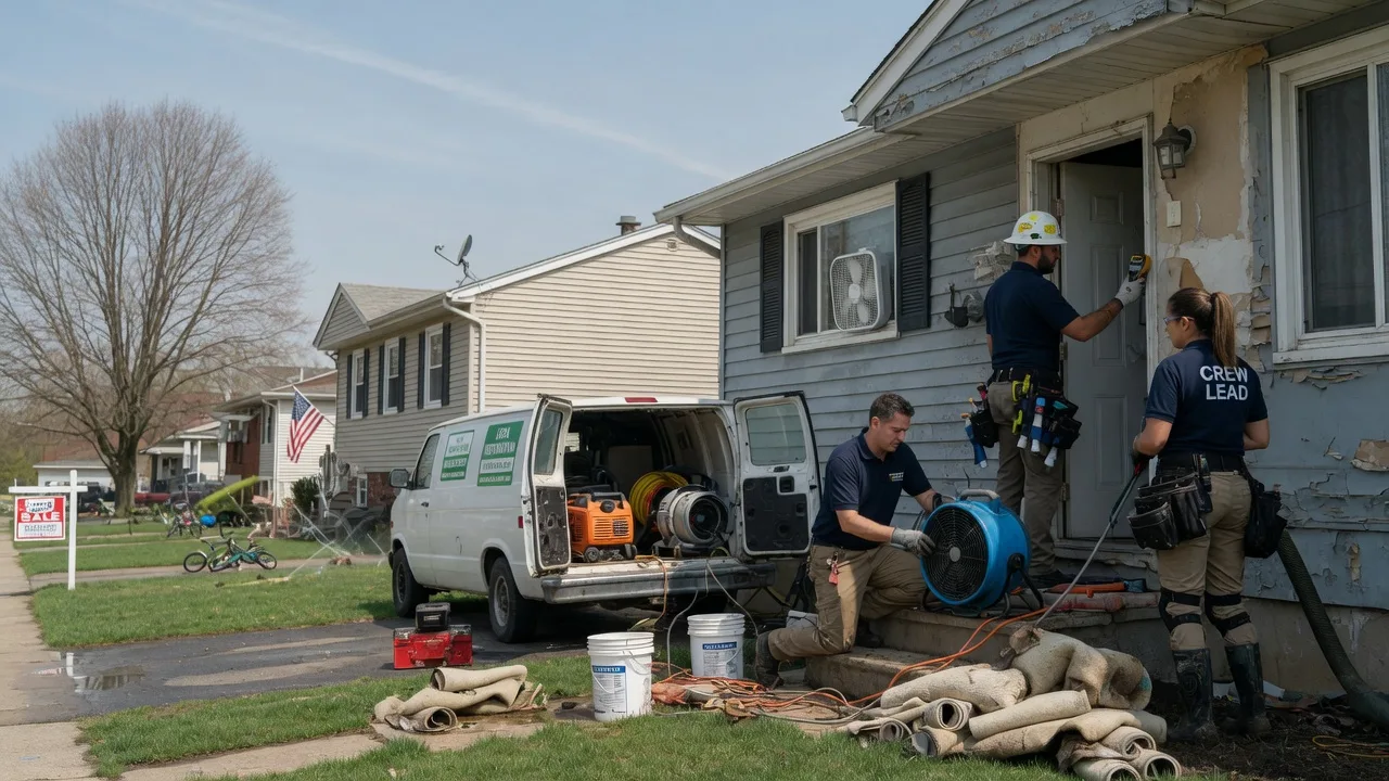 Flood Cleanup in Rock Island, IL near me
